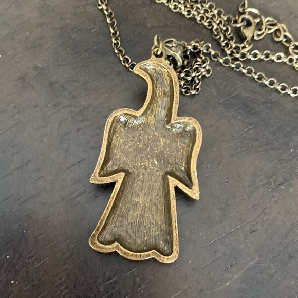 Eagle Rhinestone Accent Necklace - Picture 4 of 4